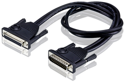 Aten Kabelis KVM 2L-2701 Daisy Chain, juoda, 3 m