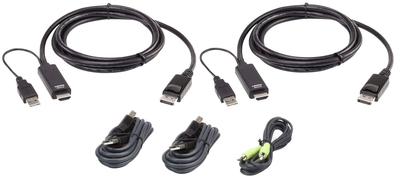 Kabelis Aten HDMI - HDMI 1.8m juoda (2L-7D02UHDPX5)