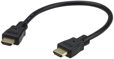 Kabelis Aten HDMI 2.0 su Ethernet 4K 0,3 m Juodas (2L-7DA3H)