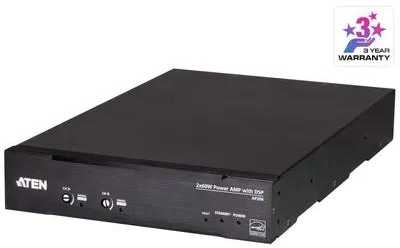 Aten AP206-AT-G 2 x 60 W galios stiprintuvas su DSP