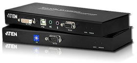 ATEN CE600-A7-G ATEN CE600 DVI ir USB pagrįstas KVM plėtiklis su RS-232 serijiniu 60 m