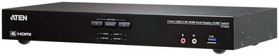 Aten | 8 prievadų USB 3.0 4K HDMI KVM jungiklis | CS18208