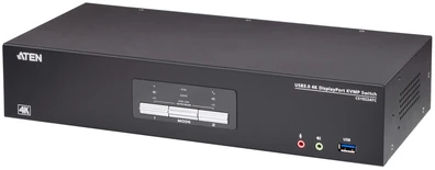 Aten International Co Aten ATEN CS1922ATC jungiklis 2 prievadų USB 3.0 4K DisplayPort KVM jungiklis, skirtas ATC