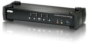 ATEN CS1924-AT-G ATEN CS1924 4 prievadų USB 3.0 4K DisplayPort KVMP jungiklis
