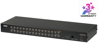 Aten KVM komutatorius KH1532A, VGA, PS/2-USB per Cat 5, 32 prievadai