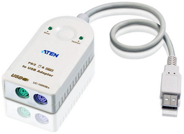 Aten USB-A USB kabelis – 0,3 m juodas (UC100KMAAT)