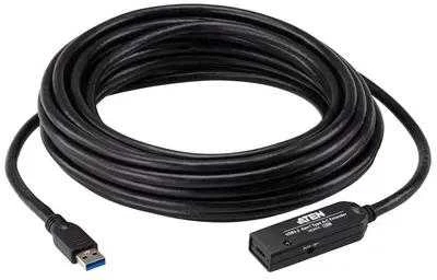 Aten ATEN UE332C prailginimo kabelis, USB 3.2 Gen1, USB-A kištukas - USB-C kištukas, 20 m
