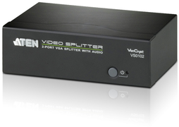 Laikiklis Aten ATEN VGA skirstytuvas su garsu, 2 prievadai, 450 MHz - VS0102
