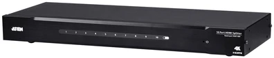 Aten 10 prievadų HDMI skirstytuvas, priekinis vaizdas