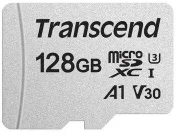 Atminties kortelė Transcend microSDXC USD300S 128GB CL10 UHS-I U3 iki 95MB/S