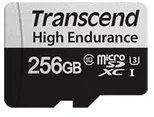 Atminties kortelė Transcend Micro SDXC 350V 256GB 10 klasės UHS-I U1 kortelė