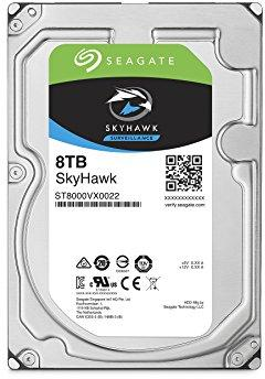 SEAGATE Surveillance Skyhawk 8TB HDD 7200rpm SATA serial ATA 6Gb/s 256MB cache 3.5inch 24x7 long-term usage BLK