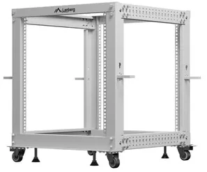 LANBERG OPEN RACK 19" 12U 600X600-1100 ADJUSTABLE Pilkas