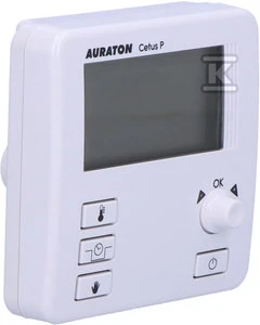 AURATON Cetus P (AURATON 3013P su laidiniu jutikliu - 2,5 m) neprogramuojamas laidinis termostatas