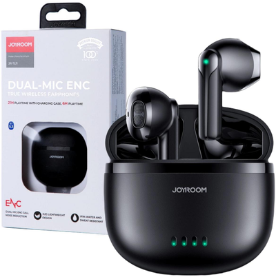 Belaidės ausinės Joyroom TWS JR-TL11 ENC juodos
