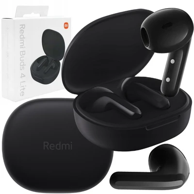 Belaidės ausinės Redmi Buds 4 Lite, Juodos spalvos