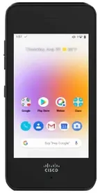 Išmanusis telefonas Cisco Webex 840 - Išmanusis telefonas - RAM 3 GB / Vidinė atmintis 32 GB - 4'' - 800 x 480 pikselių - galinė kamera 8 MP - priekinė kamera 2 MP