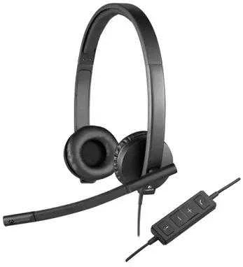LOGITECH USB Ausinės H570e Ausinės on-ear su laidu