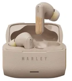 Marley Belaidės ausinės | Trenchtown | Su mikrofonu | Bluetooth | ANC | Kreminės