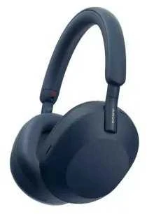 Belaidės ausinės Sony WH-1000XM5 su triukšmo slopinimo technologija, Mėlynos