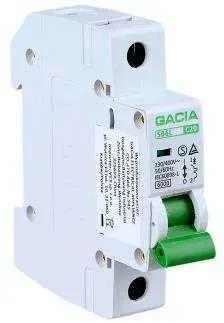 Automatinis jungiklis, 6kA, C, 1 poliaus, 16A GACIA SB6L C 1P 16A