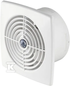 AWENTA išmetimo ventiliatorius fi 125 16W judesio jutiklis baltas (WR125R)