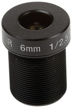 Objektyvas AXIS M12 6.0mm, F1.6 objektyvai (10 vnt.)