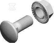 Baks SGKFM10X20PV VARŽTAS SU PUODULIO GALVUTĖMIS + VERŽLĖ