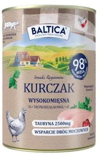 BALTICA SMAKI REGIONÓW Suaugęs katinas Vištiena 400g