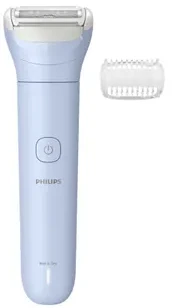 Barzdaskutė Philips 6000 serijos moteriškas skustuvas Series 6000 BRL127/00 belaidis skustuvas, šlapias ir sausas