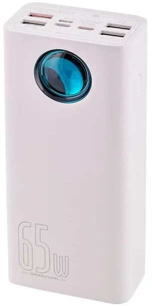 Powerbank Baseus Amblight 30000mAh 4xUSB USB-C 65W - baltas