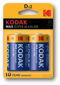 Kodak D (LR20) baterijų pakuotė