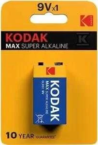 KODAK Max 6LR61 9V Elementas