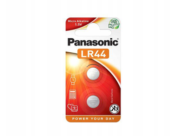 1 Panasonic LR 44 maitinimo elementai