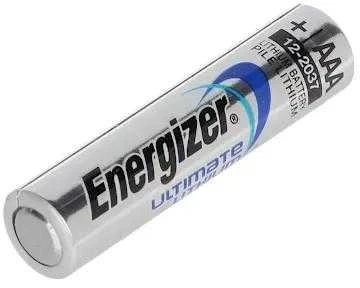 Energizer Ultimate Lithium AAA 1,5V 1250mAh elementai L92, 10 vnt.