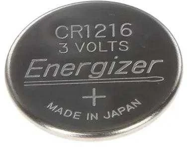 „Energizer“ ličio jonų miniatiūrinės CR1216 baterijos, 1 vnt. pakuotė