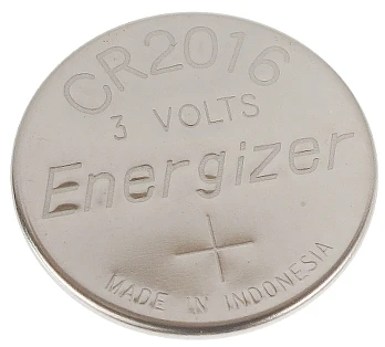 Mygtukinės Baterijos - Energizer CR2016 2 Vnt. Sidabrinės