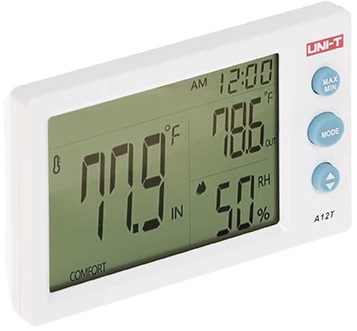 Stacja Uni-T A12T temperatūros ir drėgmės matuoklis