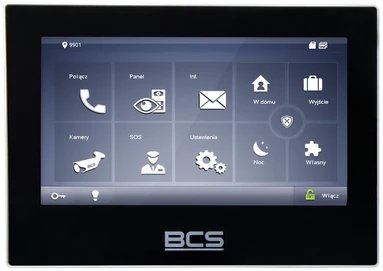Monitorius Wideodomofon IP BCS LINE BCS-MON7700B-S