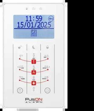 BCS PULSON FRONT LCD/S WHI