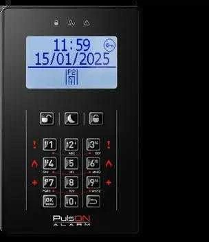 Pulson Alarm KLAVIATŪRA SIGNALIZACIJOS CENTRALEI PULSON-LCD/C-BL
