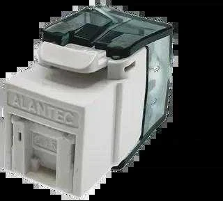 Alantec MB007-1 RJ45 UTP cat.6A keystone modulis be įrankių ALANTEC Plus - pagerintas perdavimo našumas