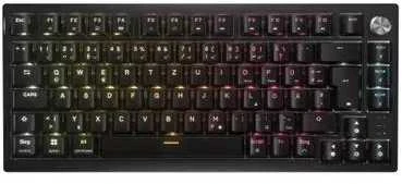 Corsair K65 Plus Wireless TKL Klaviatūra žaidimams, TKL (75%), Corsair MLX Fusion juodas, ISO (DE)