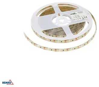 Bemko 9,2W/m LED juosta PREMIUM, 12V, 6500K, IP65, 5m ritė