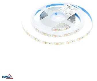 Bemko 9,2W/m LED juosta PREMIUM, 12V, 6500K, 5m ritė