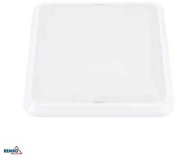 Lubinis šviestuvas Bemko 12W LED plafonas DORIA, baltas, 4000K