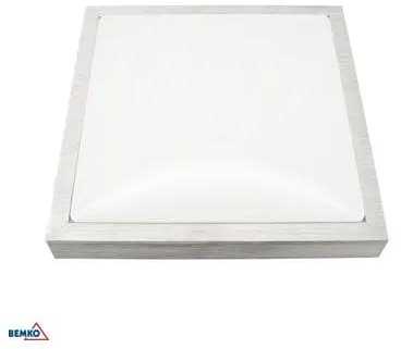 Bemko 16W LED paviršinė panelė TOFIR, aliuminio sp., 4000K, IP40