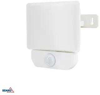 Bemko 10W LED prožektorius su judesio davikliu LFX, juodas, 4000K, IP65, 110°