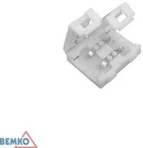 Bemko LED juostos jungtis SELF-CLAMPING 8mm COB