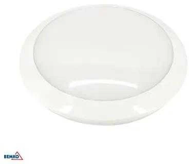 Lubinis šviestuvas Bemko 22W LED plafonas su judesio davikliu KATIA, baltas, 4000K, IP66